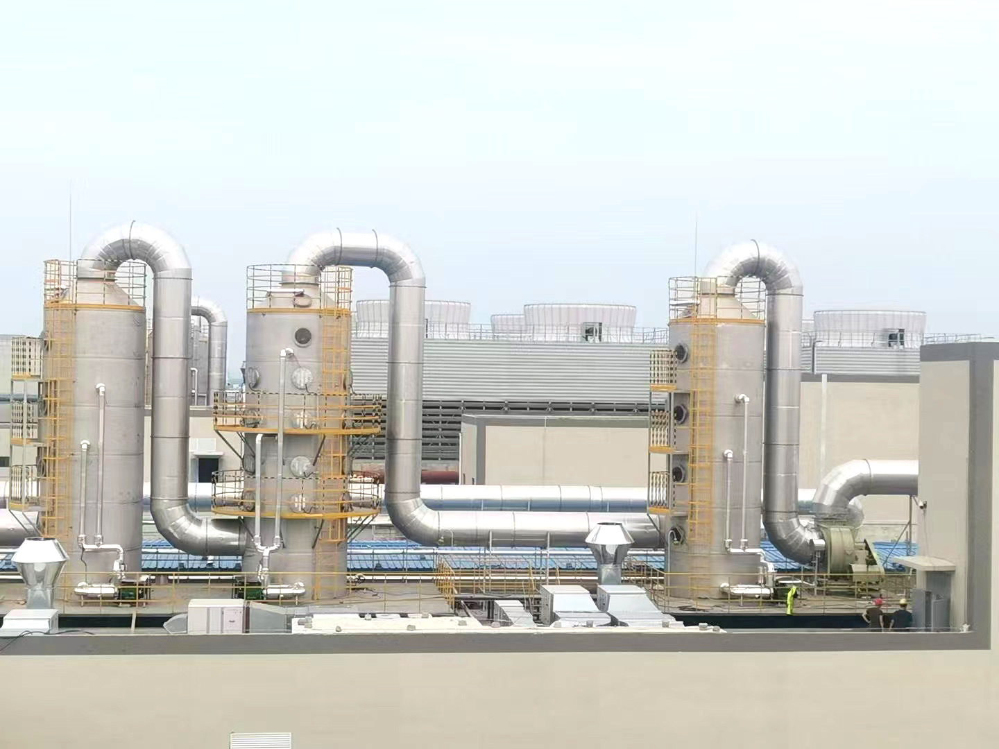 華新客戶某知名藥企臭氣治理